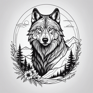 Wolf Tattoo